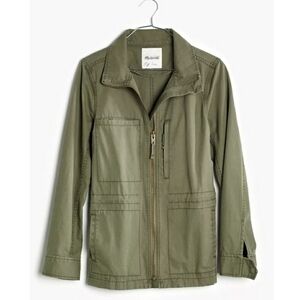 🌸 Madewell | Olive‎ Green Utility Jacket